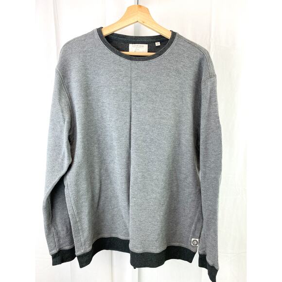 Linksoul Other - LINKSOUL Size XL John Ashford Luxury Cotton Crew Neck Pullover Top Gray
